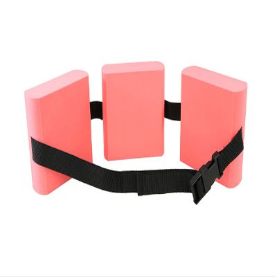 CanDo 20-4002R Swim Belt with Three Oval Floats, Red