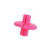 Pine Ridge Archery Slotted XL Kisser Button for Compound and Traditional Bows, Pink, Pack of 6 view 1
