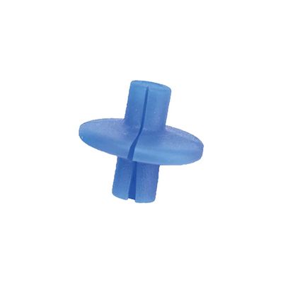 Pine Ridge Archery Slotted XL Kisser Button for Compound and Traditional Bows, Blue, Pack of 6