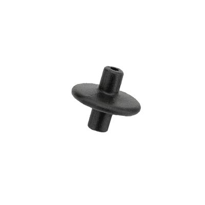 Pine Ridge Archery Slide-On XL Kisser Button for Compound and Traditional Bows, Black, Pack of 6