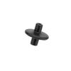 Pine Ridge Archery Slide-On XL Kisser Button for Compound and Traditional Bows, Black, Pack of 6 view 1