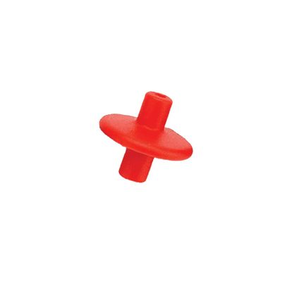 Pine Ridge Archery Slide-On XL Kisser Button for Compound and Traditional Bows, Red, Pack of 6