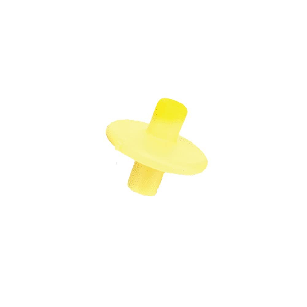 Pine Ridge Archery Slide-On XL Kisser Button for Compound and Traditional Bows, Yellow, Pack of 6