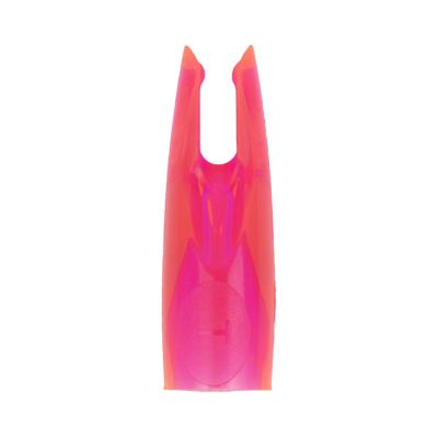 Bohning 11/32 T Nock for .105 (2.67mm) swedged end Arrow shafts, 12 Pack, Rose Pink