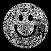 LA POP ART Boys Word Art T-Shirt - Smile Different Languages Word Art Red view 2