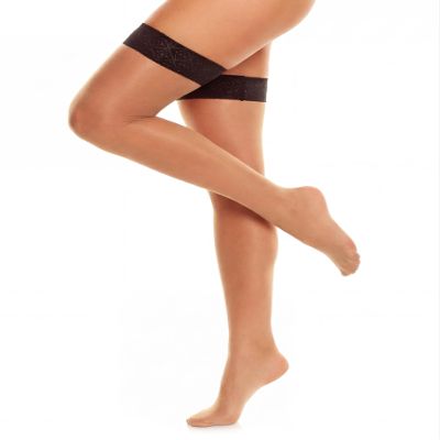 GLAMORY Allure 20 hold-up stockings-black/make up-48-50 (XL)