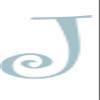 Eyecandy Decals J - Monogram Letter CURLZ 3" Tall 2 Pack Decal Sticker Silver view 1