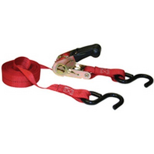 KEEPER 85513 13' Ratchet Tie-Down with S Hooks 2 Count