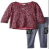 Forever Me Girls' High/Low Tunic, Fuchsia, 8 view 1