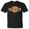 Harley-Davidson Men's Distressed Tee Elongated Bar & Shield Black 30296553 (M) view 1