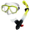 285890-Yellow, Snorkeling Purge Mask and Dry Snorkel Combo Set view 1