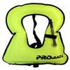 999001-AB-S/M, Snorkeling Vest Scuba Dive Panoramic Purge Mask Dry Snorkel Fins Gear Set view 2