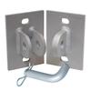 Dock Edge Stationary Dock Connector Hinge Kit, Galvanized, 3/16" view 1