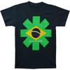 Red Hot Chili Peppers Men's Brazil Asterisk T-Shirt Small Blue view 1