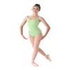 Mirella Women's Classic Camisole Dance Leotard with Scoop Front & V-Back,Seafoam,Medium Long view 1