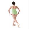 Mirella Women's Classic Camisole Dance Leotard with Scoop Front & V-Back,Seafoam,Medium Long view 2