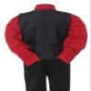 Boys Black Pinstripe Vest Suit with Red Shirt Size 24M view 3