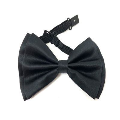 The Bowtie Shop - Pre-tied Adjustable Tuxedo Bow Ties, Mens (Black Bowtie)