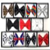 The Bowtie Shop - Pre-tied Adjustable Tuxedo Bow Ties, Mens (Black Bowtie) view 2