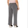 Briggs New York Women's Petite All Around Comfort Pant, Heather Grey, 12P Short view 2