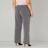 Briggs New York Women's Petite All Around Comfort Pant, Heather Grey, 12P Short view 4