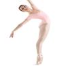 Bloch Dance Women's Cavalier Short Sleeve Leotard, Light Pink, Petite view 1