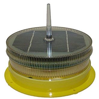 Sealite Solar Led Marine Light Yellow 2-3nm 360 Degree