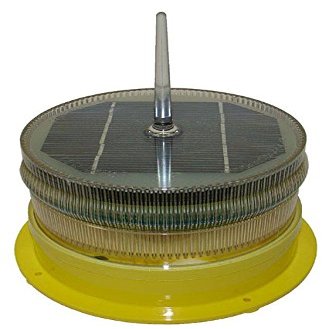 Sealite Solar Led Marine Light Yellow 2-3nm 360 Degree