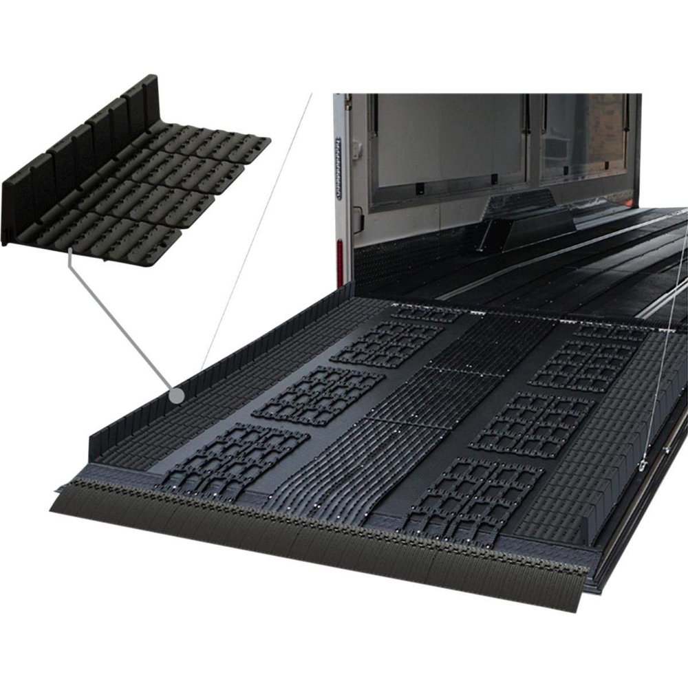 Caliber Edge Guard Kit, 6-ft, 12-Pc Black Plastic Trailer Edge Guards