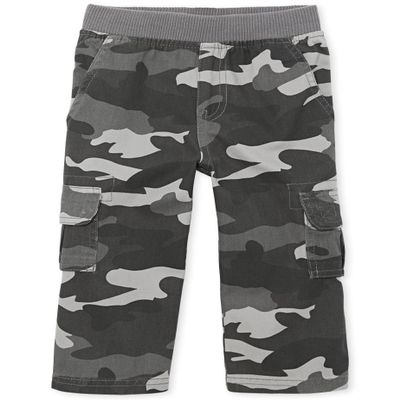The Children's Place Baby Boys and Toddler Boys Pull On Cargo Pants, Steamboat, 3T