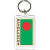 Acrylic KeyChains KeyRings Holders - Asia & Africa Grp 1 (1-Pack, Country: Bangladesh) view 1