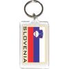 Acrylic KeyChains KeyRings Holders - Europe 2 (1-Pack, Country: Slovenia) view 1