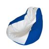 E-SeaRider Teardrop Marine Beanbag (White/Royal, Medium) view 1