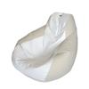 E-SeaRider Teardrop Marine Beanbag (White/Beige, Medium) view 1