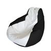 E-SeaRider Teardrop Marine Beanbag (White/Black, Medium) view 1
