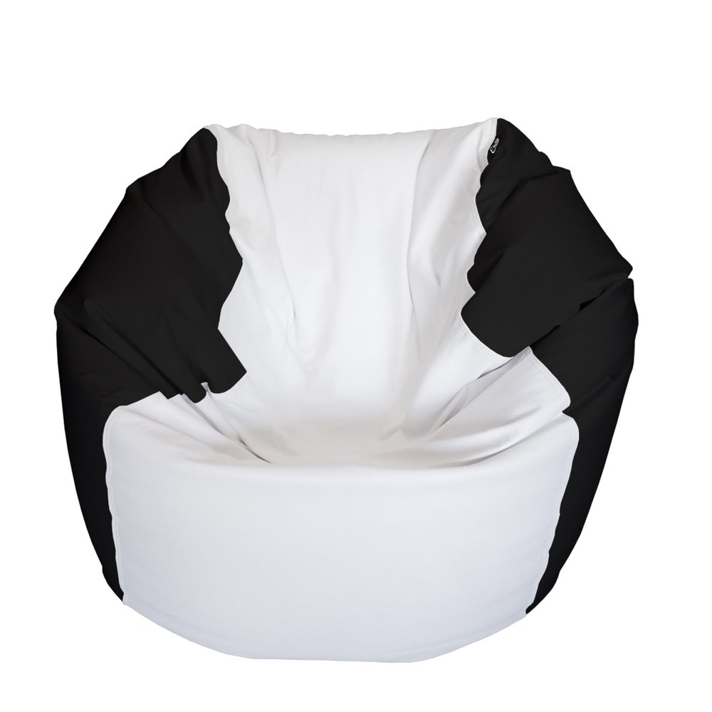 E-SeaRider Round Marine Beanbag (Medium, Multi) (White/Black)