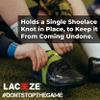 Laceeze - Translucent Band Max Fits Cleats Size 8+ US Keeps Shoe Laces Tied During All Sport Activities, Soccer, Baseball, Lacrosse, Basketball. Made From Silicone With Ribbed Technology view 3