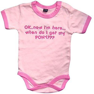 Baby Romper - Pink - 3-6 Months