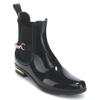 Forever Womens Dottie7 Fashion Rainboots,Black,5 view 1