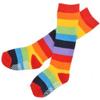 Lady's Knee High Socks (Rainbow) 1 PAIR view 2