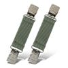 HOLD'EM - Extra Sturdy Mitten Clips With Tight Grip, Must-Have Kid Glove Clips With Snowman Design for Kids, Toddlers & More, Keeps Winter Accessories Accessible, Olive view 1