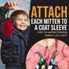 HOLD'EM - Extra Sturdy Mitten Clips With Tight Grip, Must-Have Kid Glove Clips With Snowman Design for Kids, Toddlers & More, Keeps Winter Accessories Accessible, Olive view 2