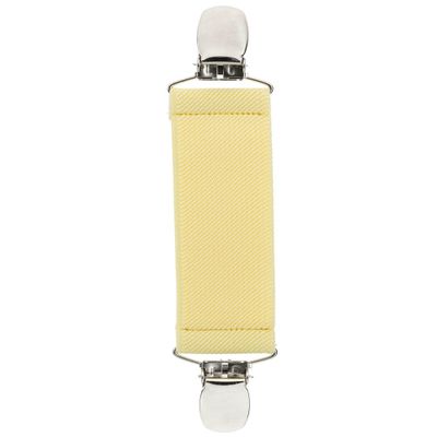 Elastic Scarf and Hat Clips Attacher with Extra Heavy Clips - Banana