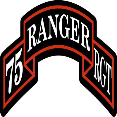 75th Ranger Regiment 3.8 Inch Decal