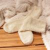 Adult Super Soft Feather Light Cozy Fun Home Socks - Snowball White - 4 Pair Value Pack,One Size view 4