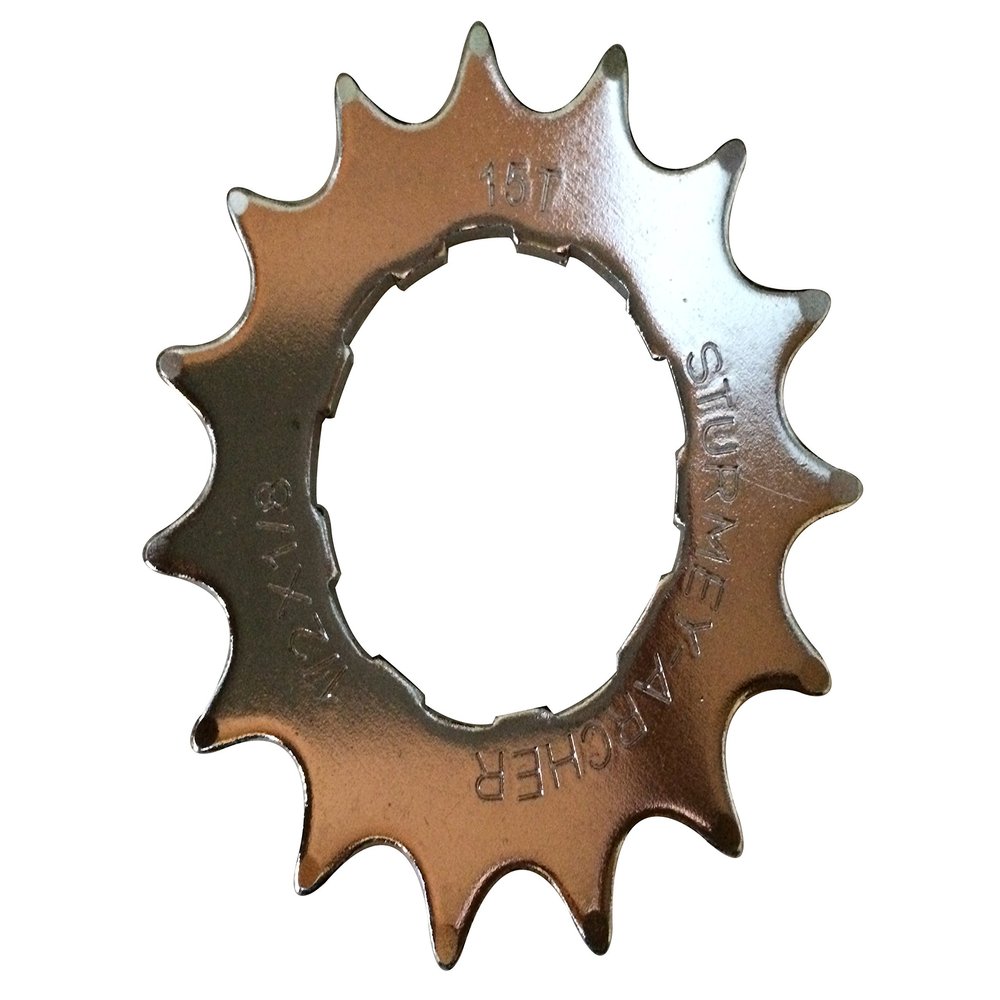 Sturmey-Archer 15T Sprocket,CP,1/8",9-Spline HSL889 1/8"