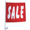 One Dozen Sale (Red) Single-Sided Car Flag view 1