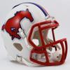 SMU Southern Methodist Mustangs Riddell Speed Mini Football Helmet view 1