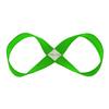 Infinity Strap - STRETCH - Aurora (Neon Green) - Large 19"-23.5" Size view 1