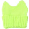 Girl's Winter Cute Devil Horn Cat Ear Slouchy Crochet Knit Beanie Ski Hat Cap view 1